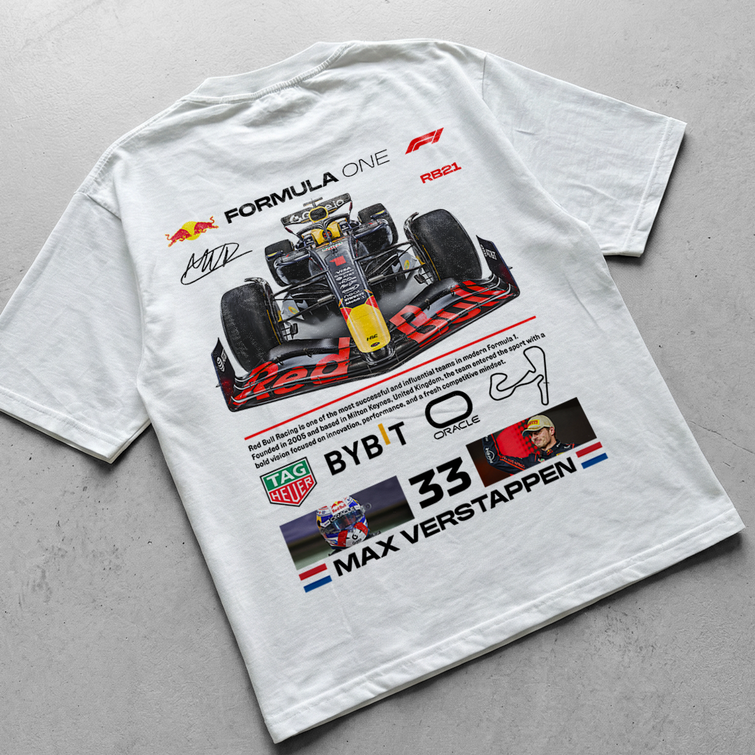 Red Bull Pattern T RB21 Red Bull Racing t-shirt design - Pardell