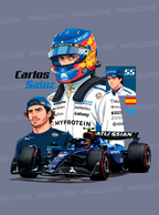 Spanish pilot illustration - t-shirt design