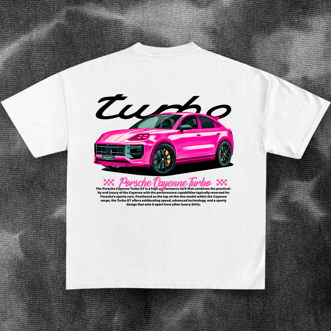 Porsche Cayenne Turbo s - t-shirt design