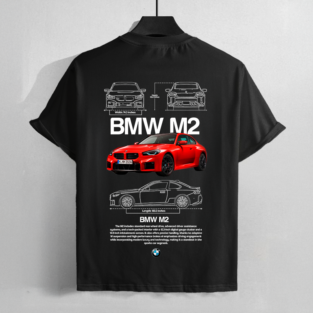 car t-shirt desing - bmw m2