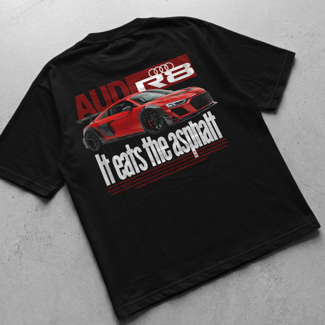Audi R8 t-shirt design for print - digital file