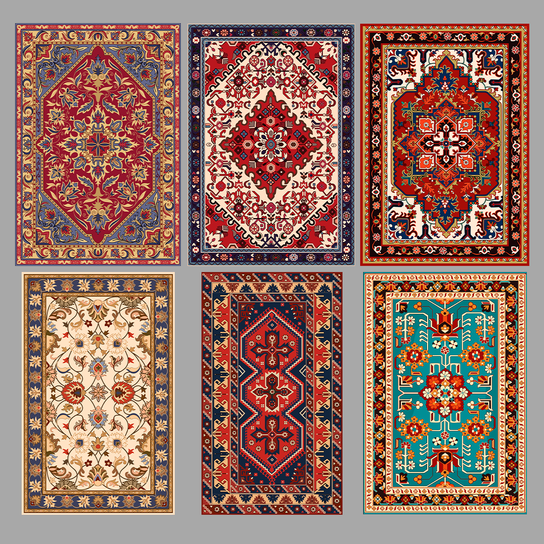 20 Tradicional Rugs geometric - designs