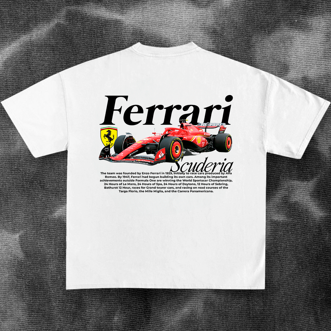 Ferrari Scuderia - t-shirt design