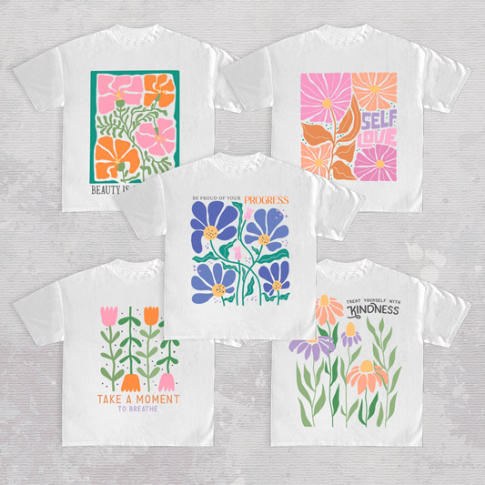 Flower Inspiration - T-shirt design