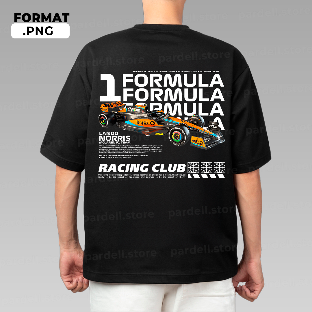 Lando Norris Mclaren F1 Team / T-shirt design