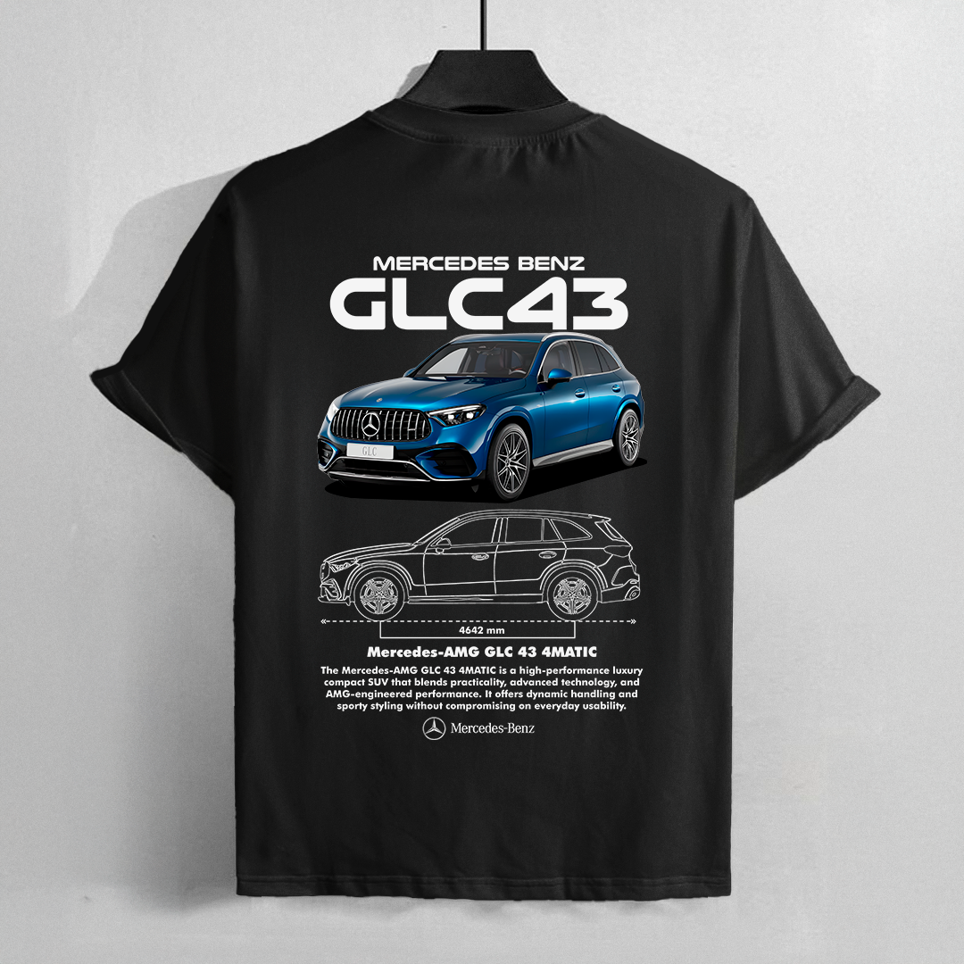 car t-shirt design - Mercedes-AMG GLC 43 4MATIC