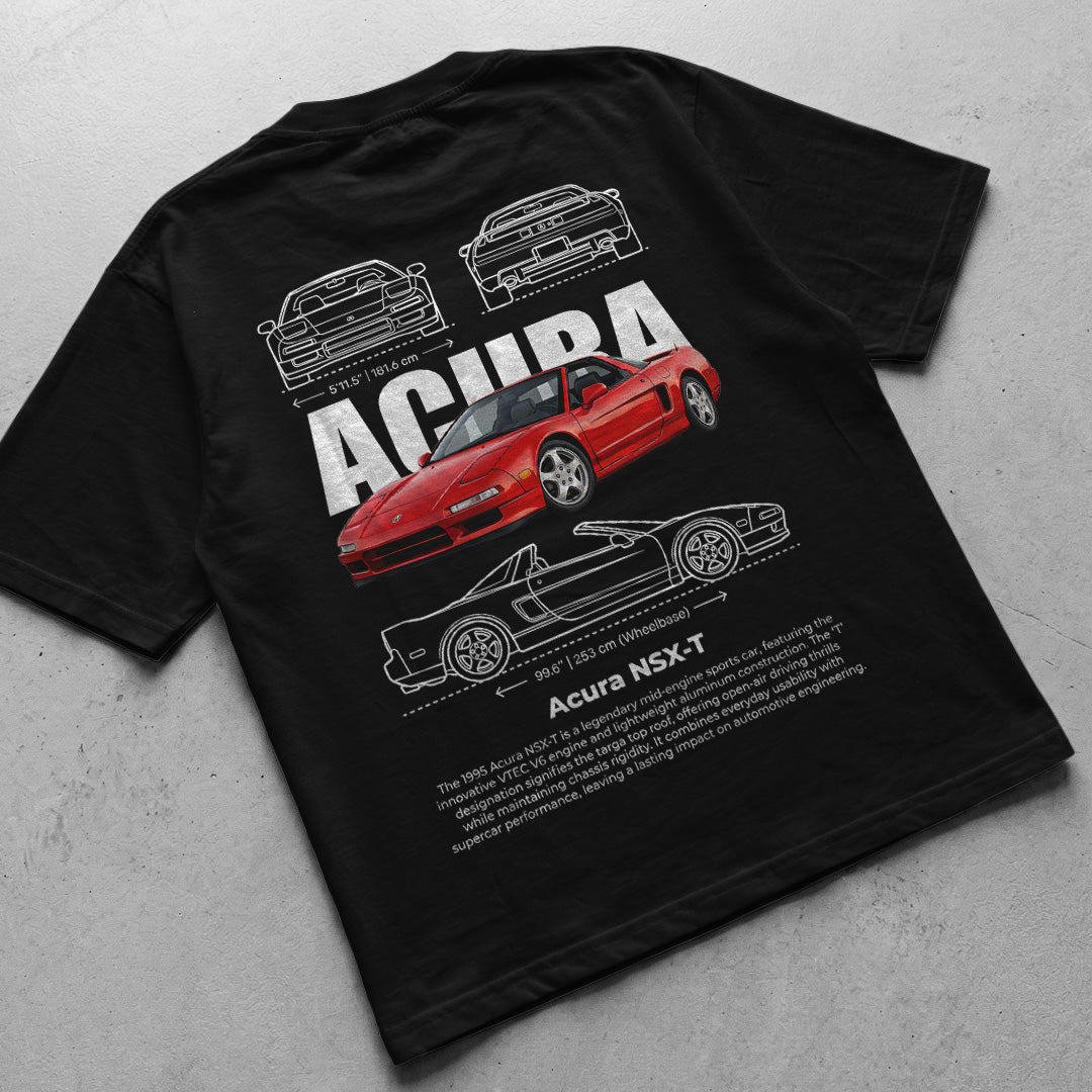 Car t-shirt design Acura NSX