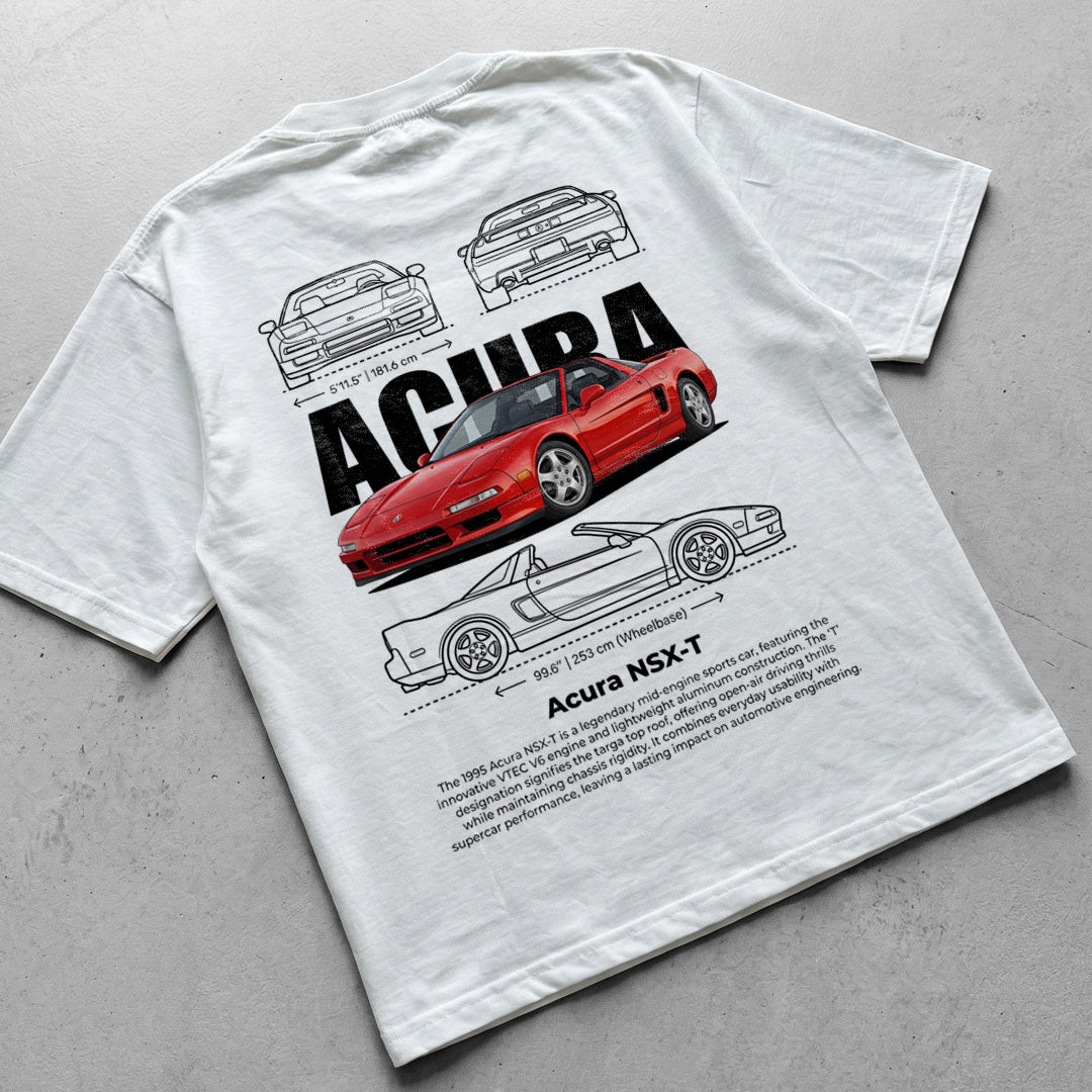Car t-shirt design Acura NSX