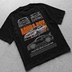 Car t-shirt design Acura RSX sema