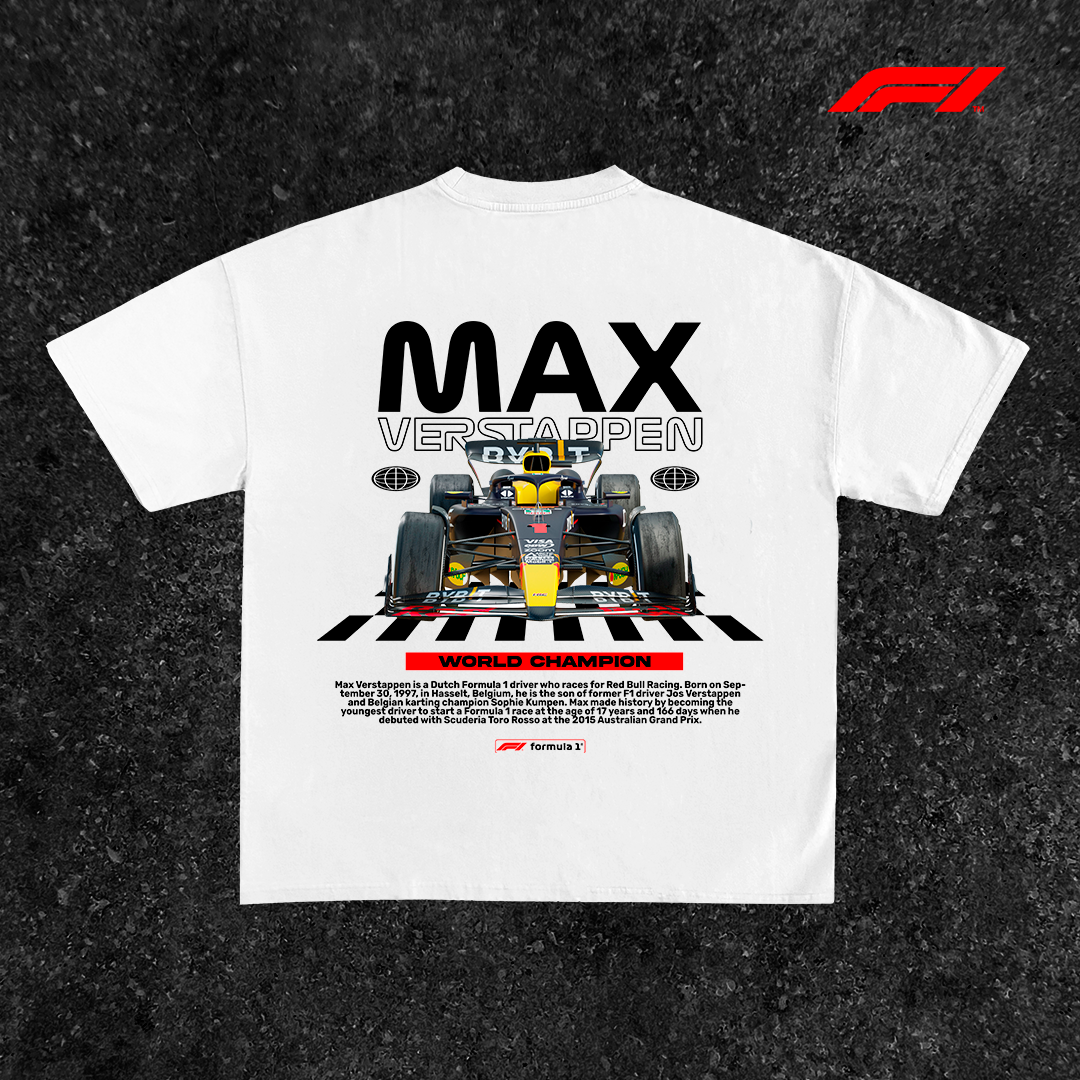 Max Verstappen Red Bull - t-shirt design