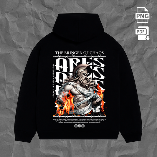 Ares God of Chaos / design