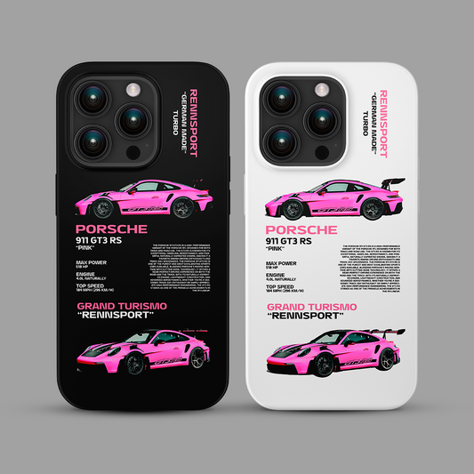 Porsche Pink iphone case - design