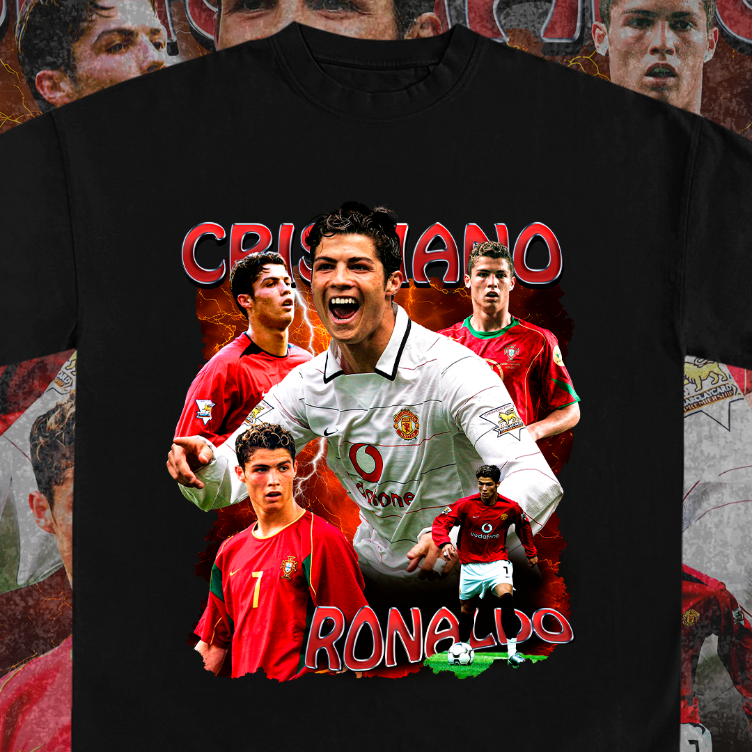 Cristiano Ronaldo Bootleg - t-shirt design