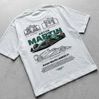 Car t-shirt design Aston Martin scuderia