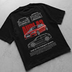 Car t-shirt design Audi A3 TDI clubsport quattro