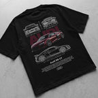 Car t-shirt design Audi R8 GT