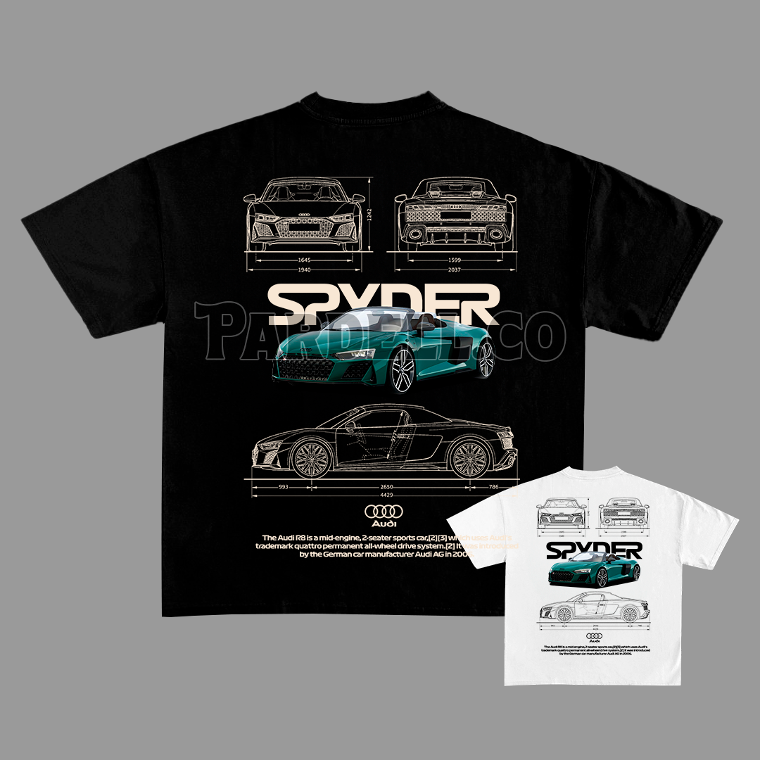 Car design for t-shirt, graphic, audi vector for print