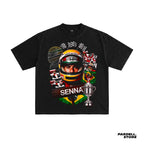 Digital file - brazilian driver ayrton s. tshirt design