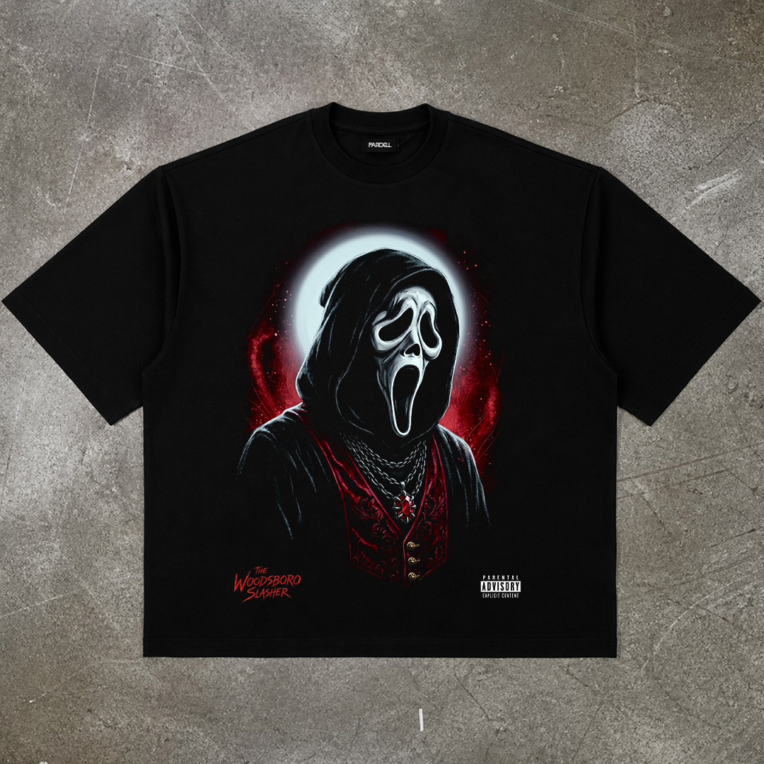 GhostFace mini pack collection tshirt design halftone