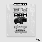 Muscle car vibes T-shirt design – digital product