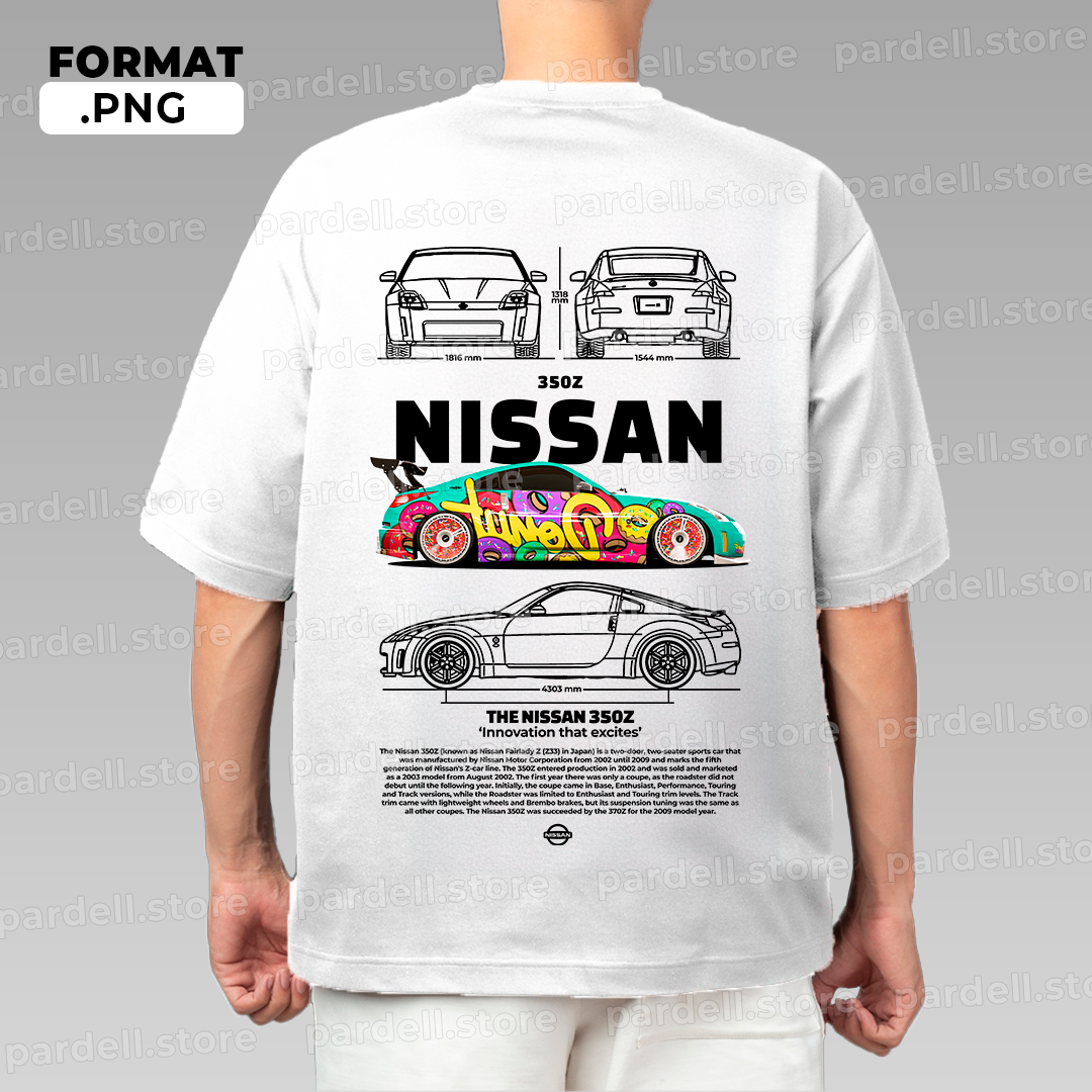 Nissan 350Z Colors / t-shirt design