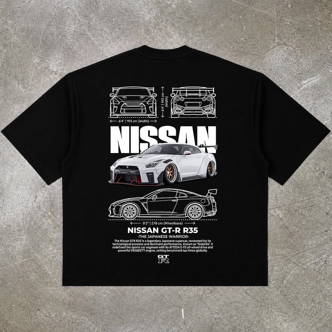 Digital file - GTR R35 tshirt design