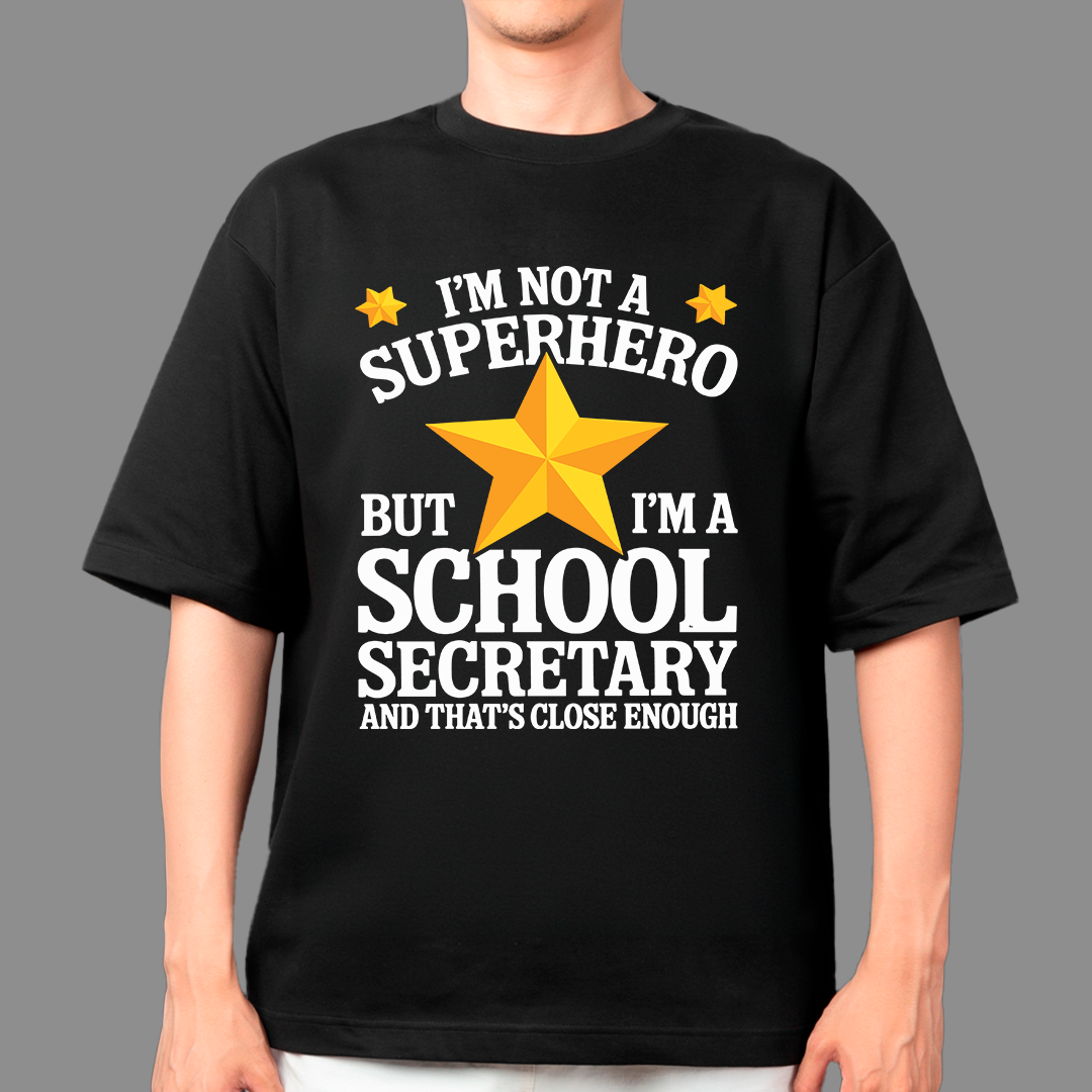 i'm not a superhero t-shirt design