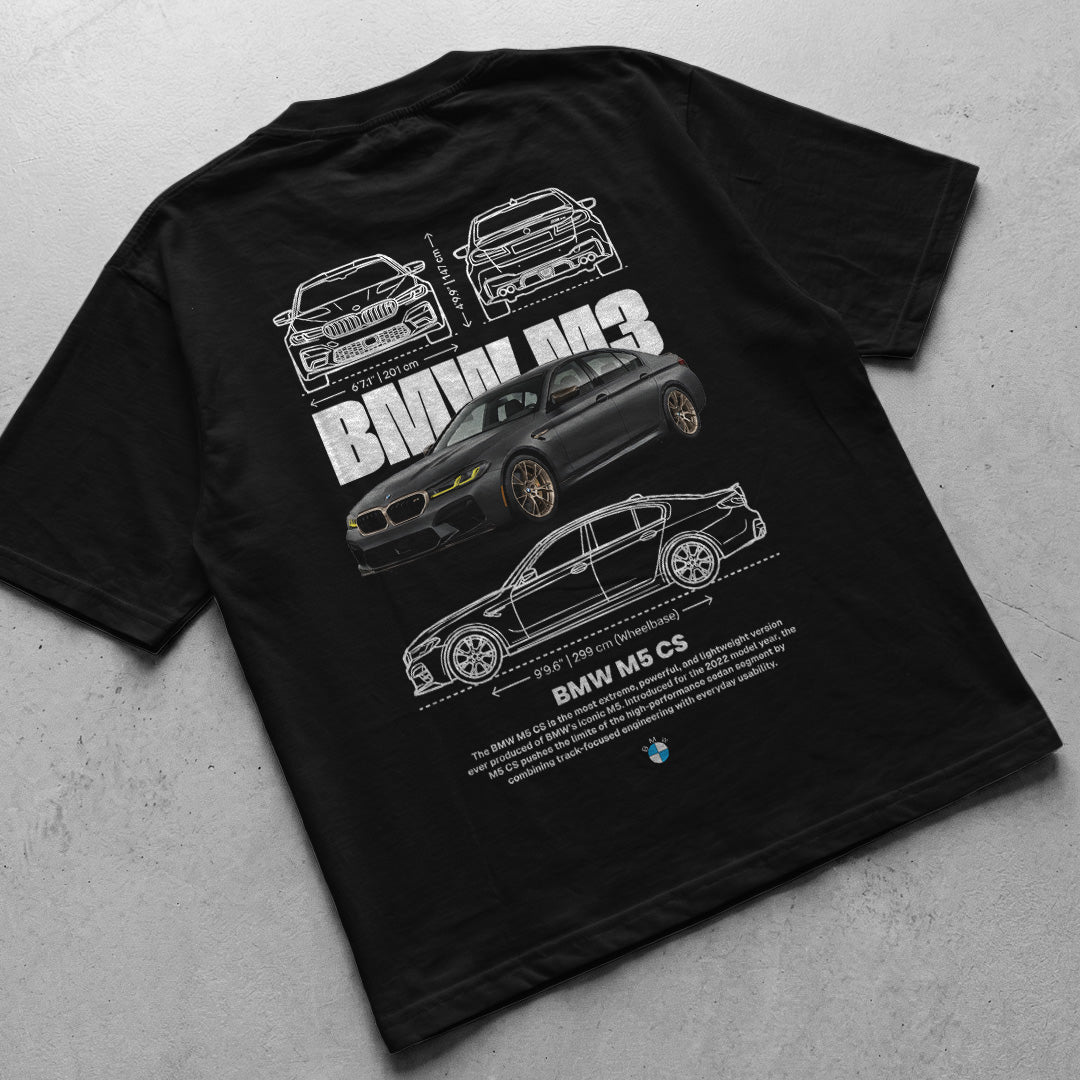 Car t-shirt design BMW M3 cs