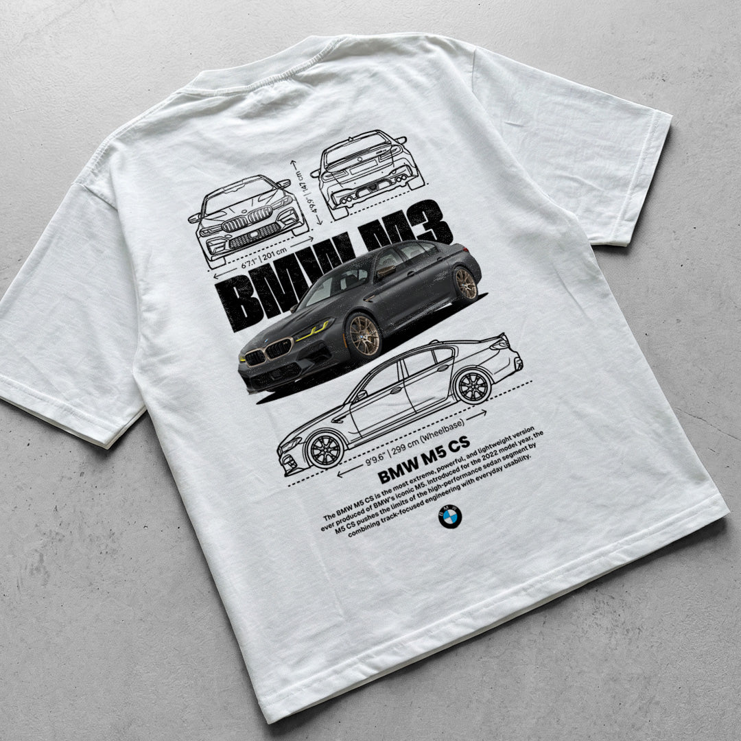 Car t-shirt design BMW M3 cs