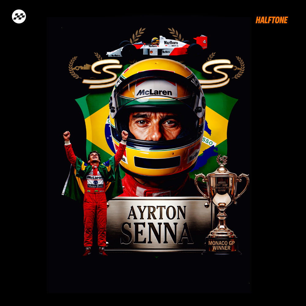 Digital file Senna Champion tshirt design