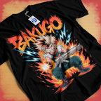 Digital illustration T-shirt design – Japanese pop culture inspired