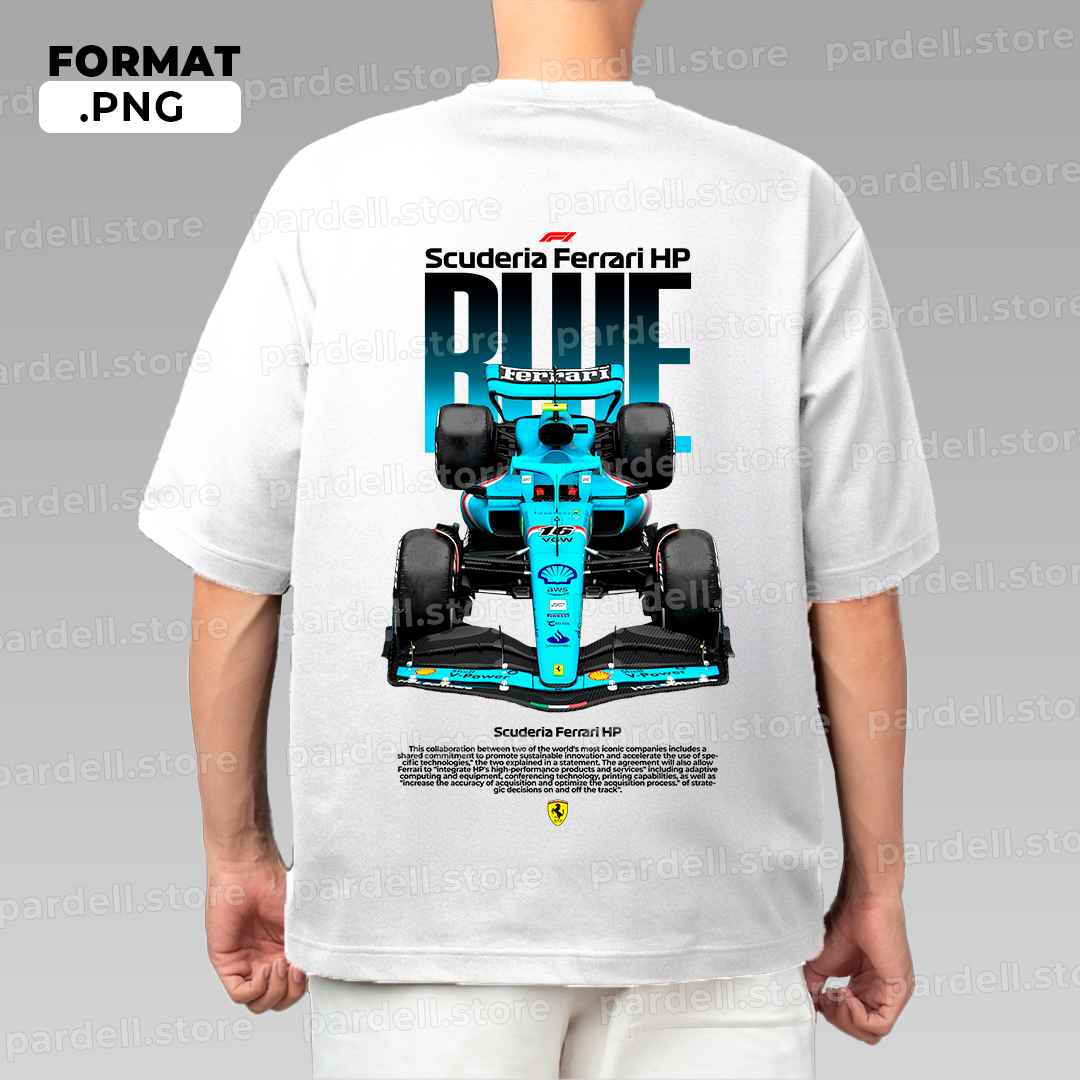 Sportscar-inspired T-shirt illustration – digital