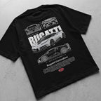 Car t-shirt design Bugatti Centodieci