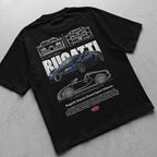 Car t-shirt design Bugatti veyron grand sport