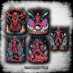 Digital illustration T-shirt design – Japanese pop culture inspired