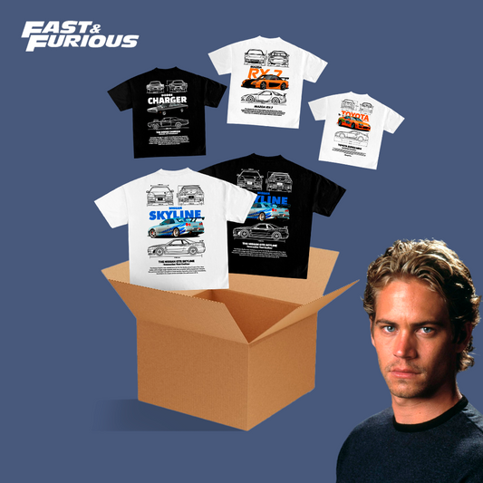 Fast and Furious design for t-shirts