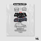 Racing-inspired shirt artwork – printable file