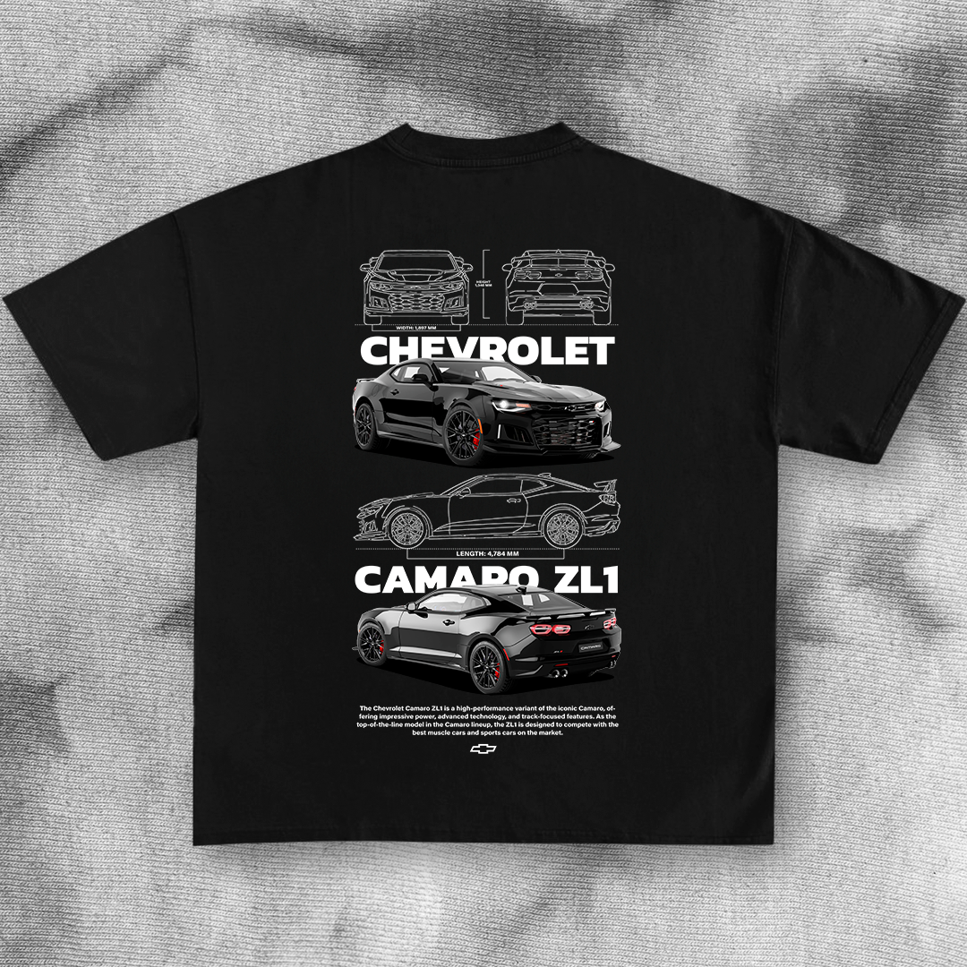 Chevrolet Camaro ZL1 - t-shirt design