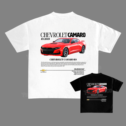 Chevrolet Camaro Rs 2019 t-shirt design