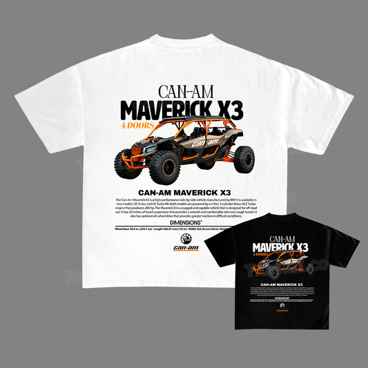 Can-Am Maverick X3 t-shirt design