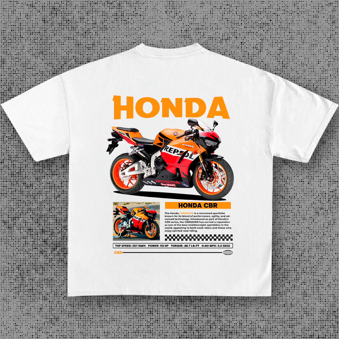 Honda CBR600RR - t-shirt design