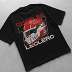 F1 t-shirt design Charles Leclerc