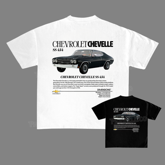 Chevrolet Chevelle SS 454 t-shirt design