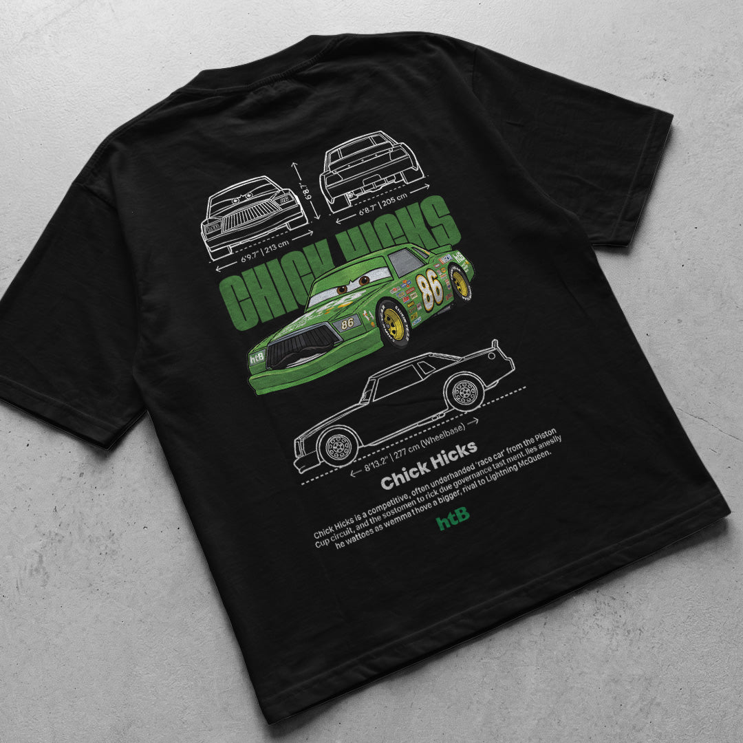 Cars t-shirt design Chick Hicks