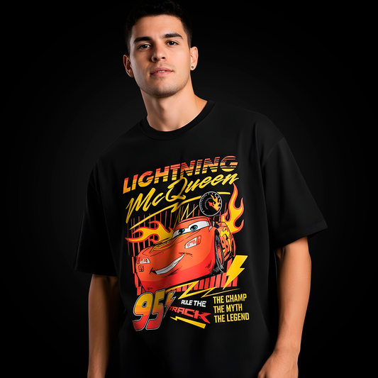 Digital design illustration McQueen t-shirt design cars