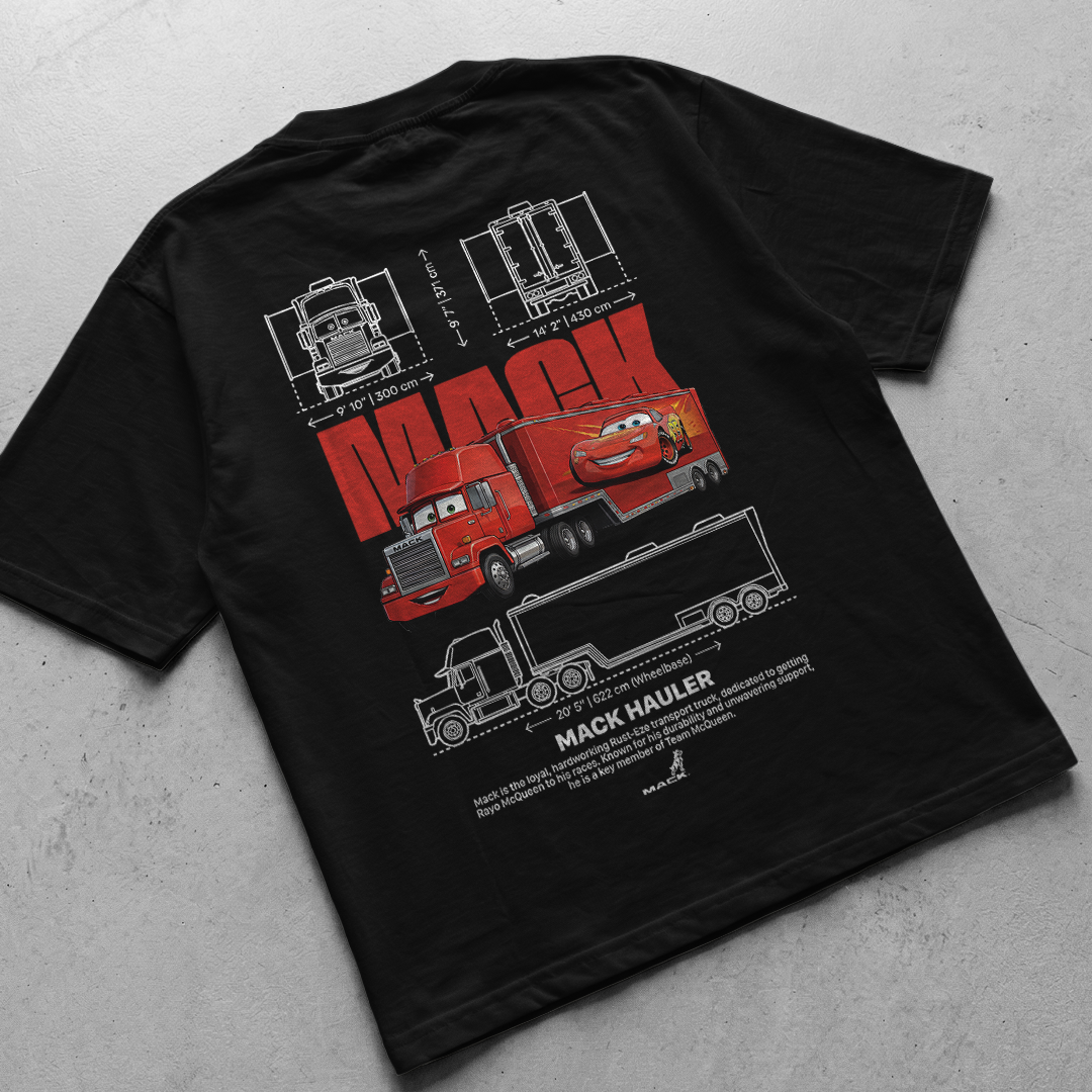 Cars t-shirt design Mack Truck