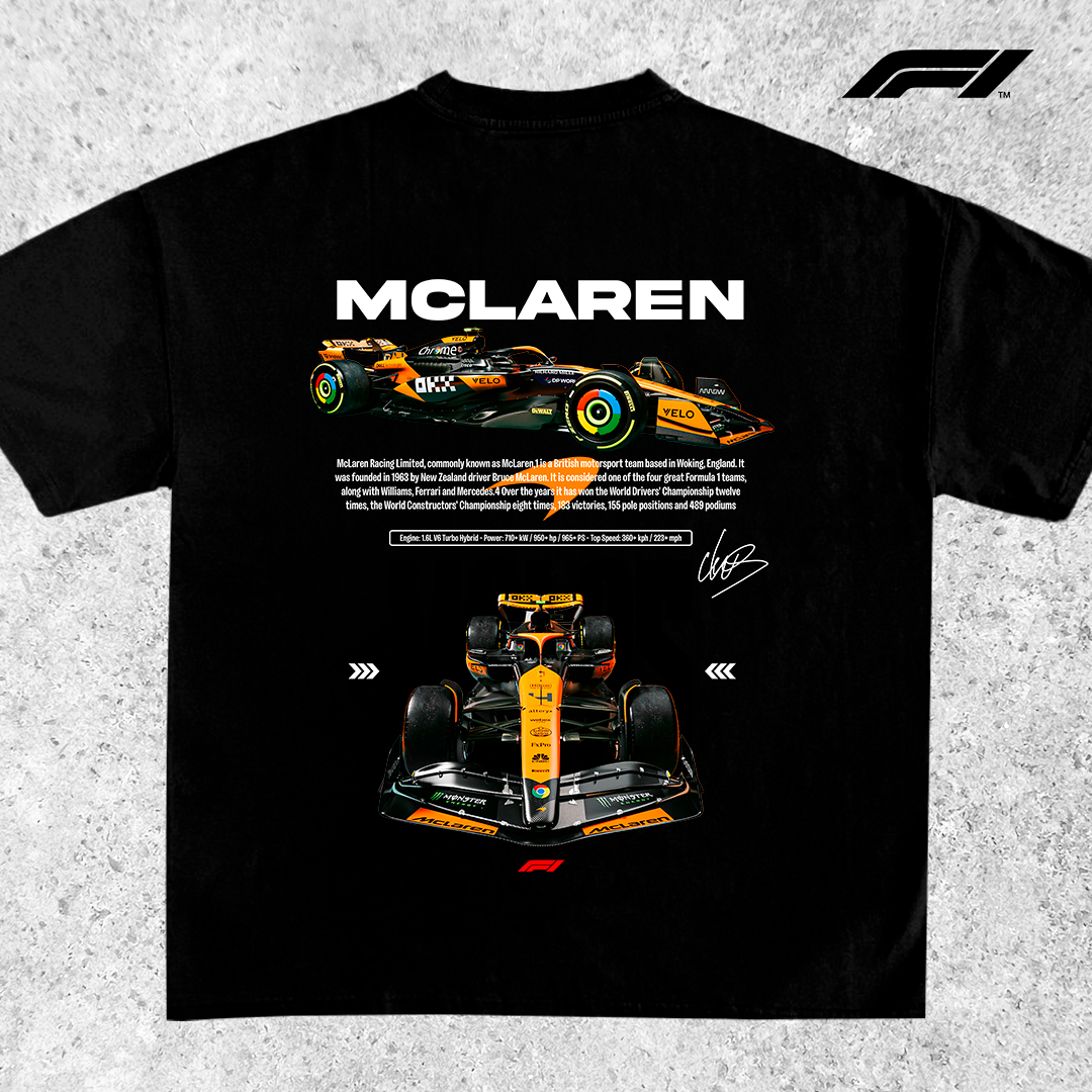 Mclaren MCL35 Formula 1 - t-shirt design