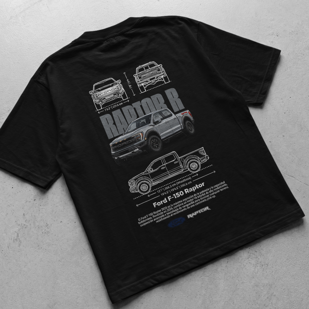 Car t-shirt design Ford Raptor R F-150