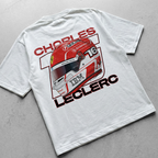 F1 t-shirt design Charles Leclerc