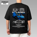 Supercar pop art T-shirt design – instant file